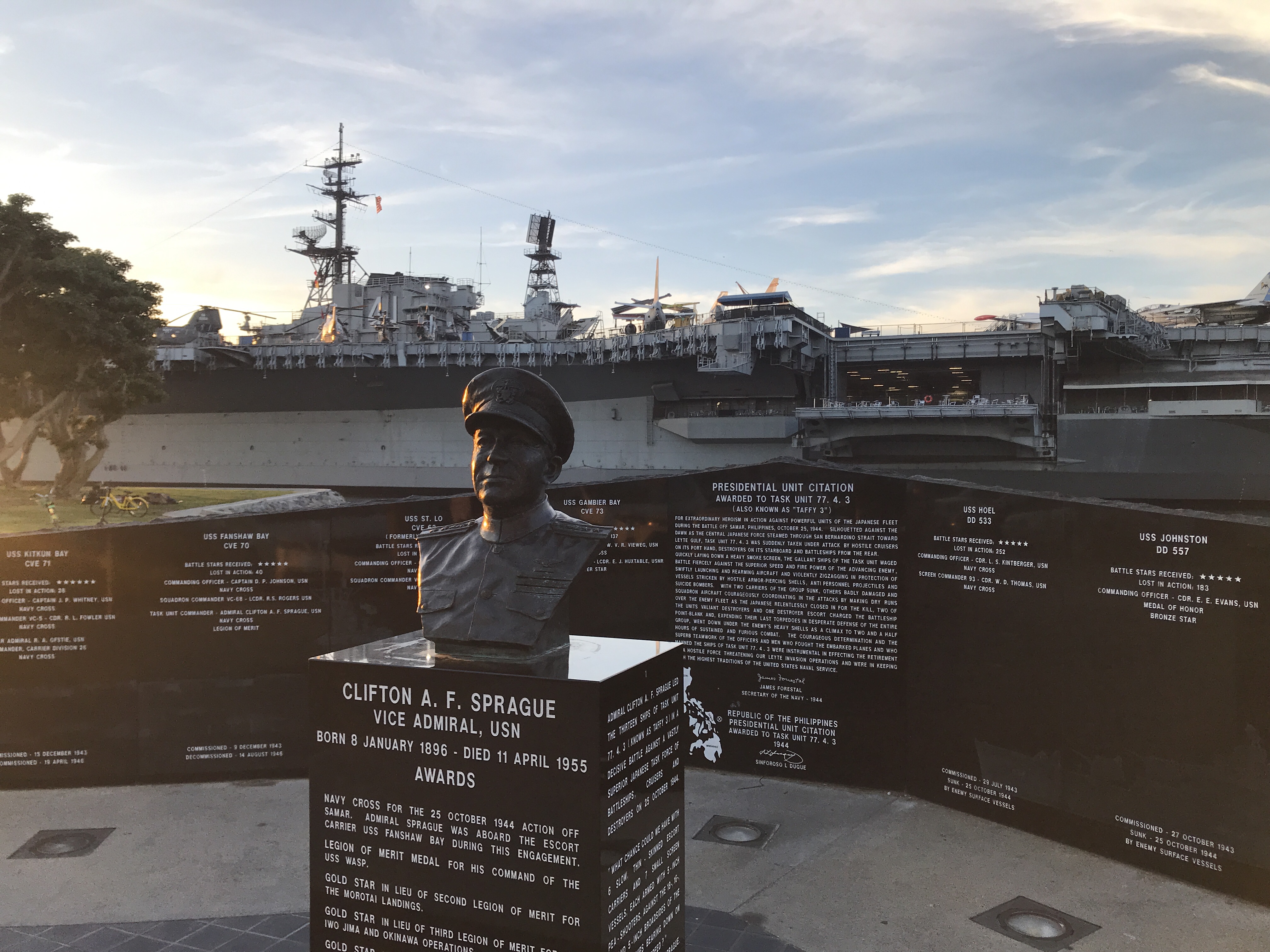 Clifton A.F Sprague memorial