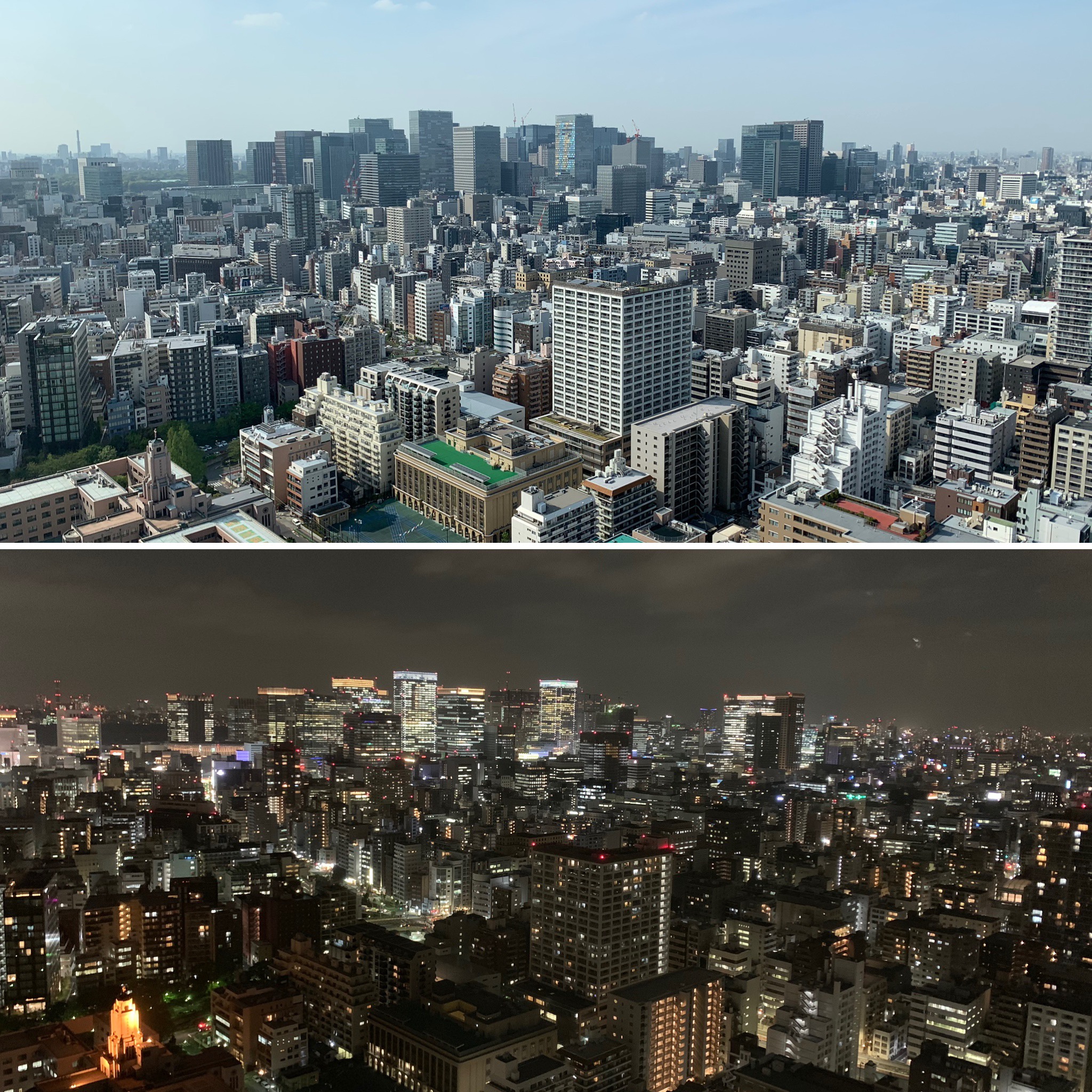 Tokyo, day and night