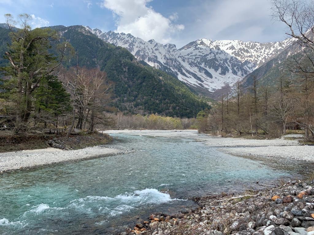 Clear waters of the Japan Alps