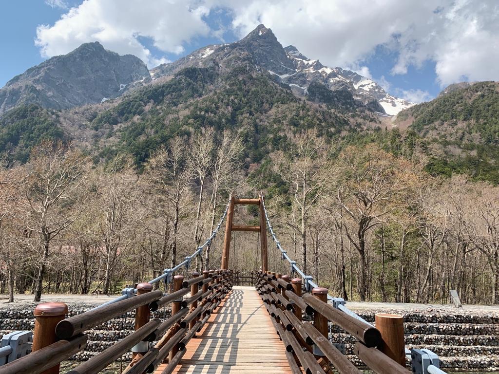 Myojin-bashi Bridge, Kamikochi