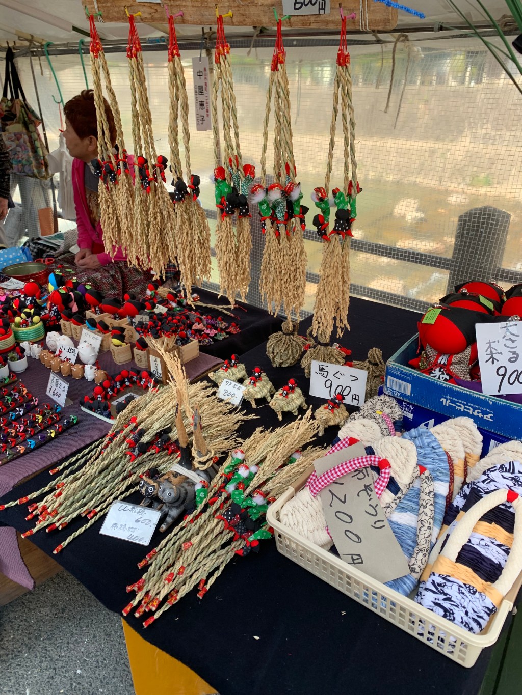 Local products at the Miyagawa Morning Market