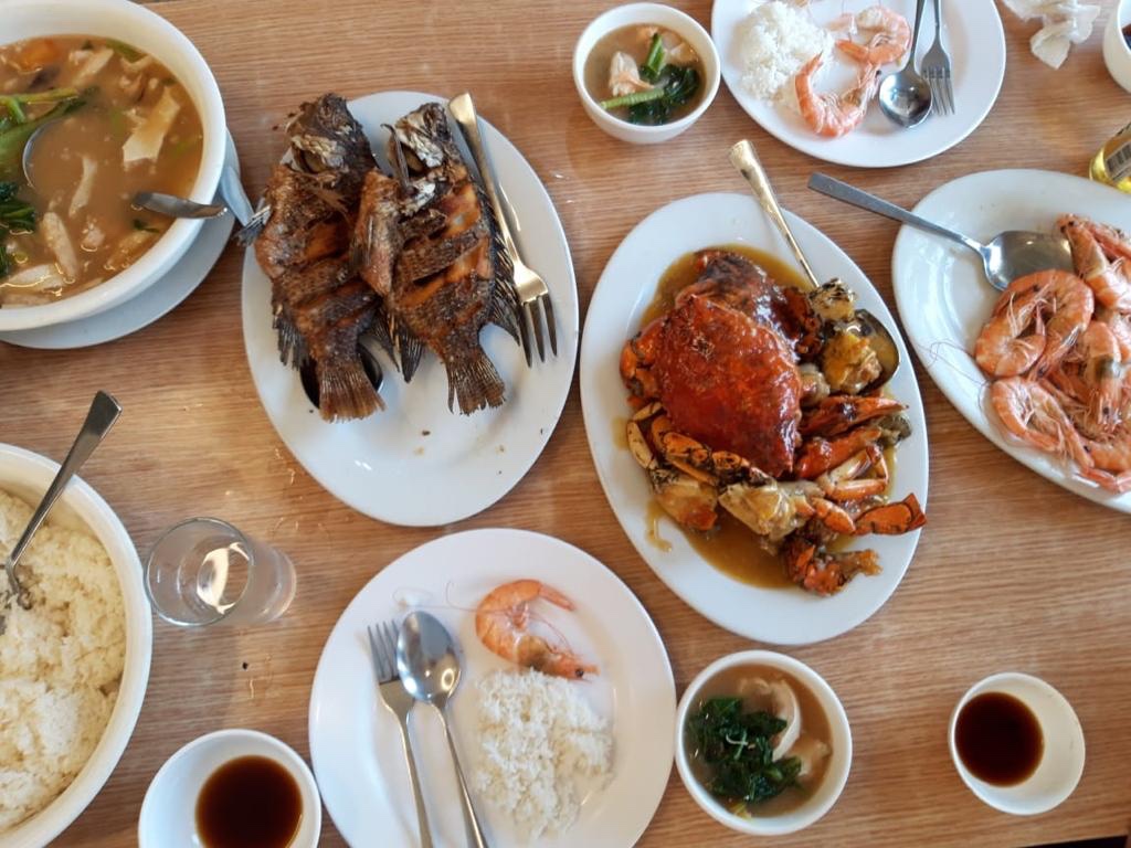 Seafood feast
