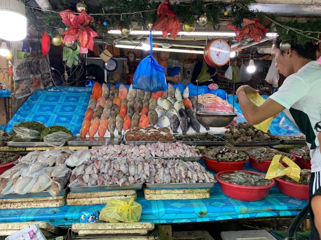 Ethel’s fresh seafood stall