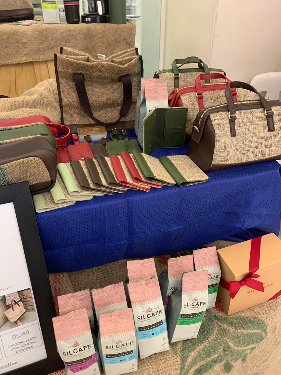 Evrile Coffee’s bags and accessories from coffee pouches