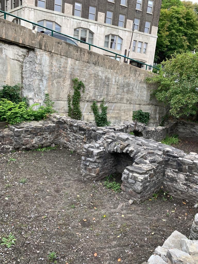 Remains of the Mountain Hill Hotel