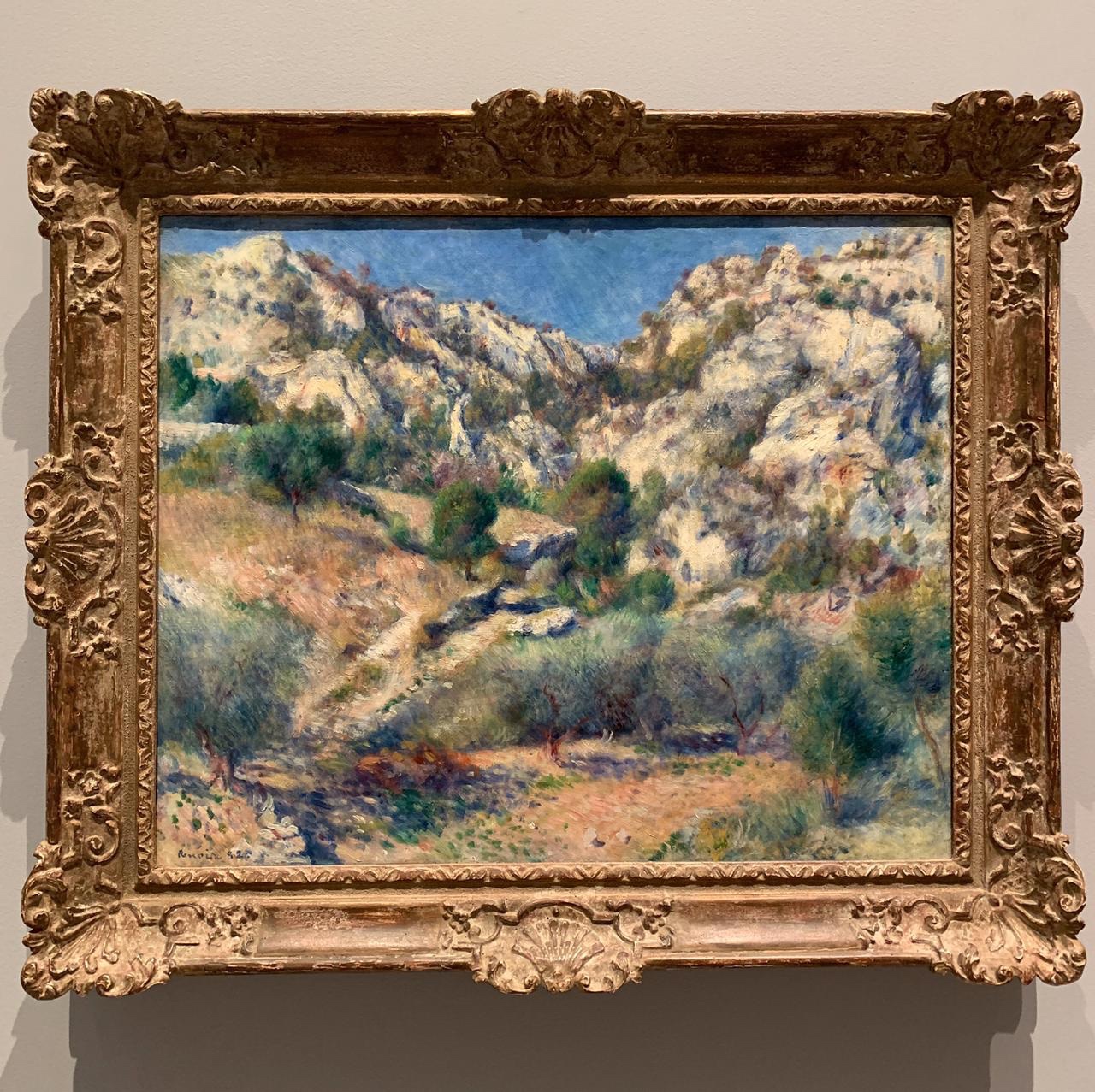 Rocky Crags at L’Estaque, 1882.