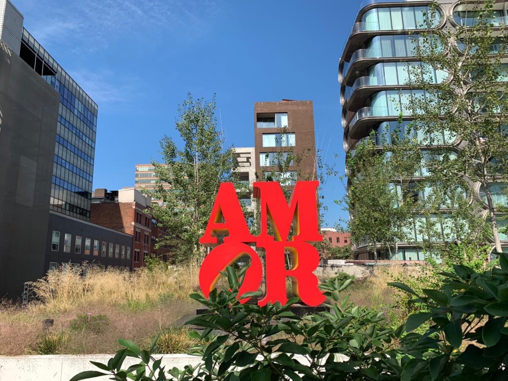 Love and the blue sky