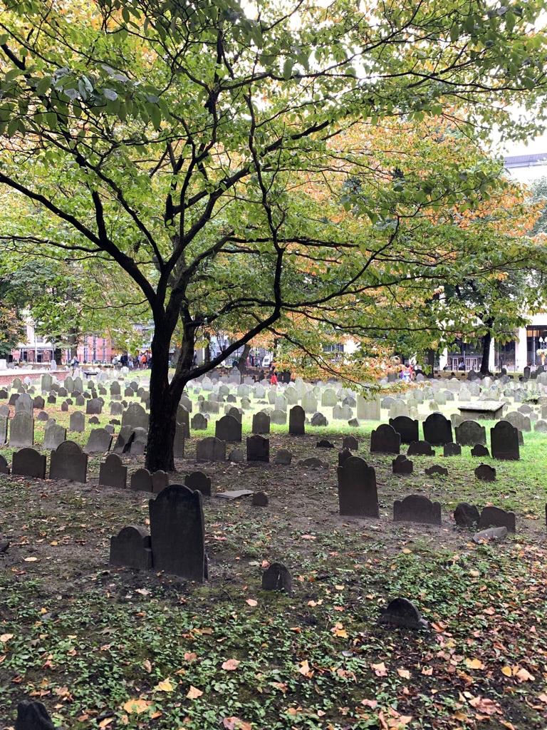 Granary Burying Ground, Boston – Making Each Day Count